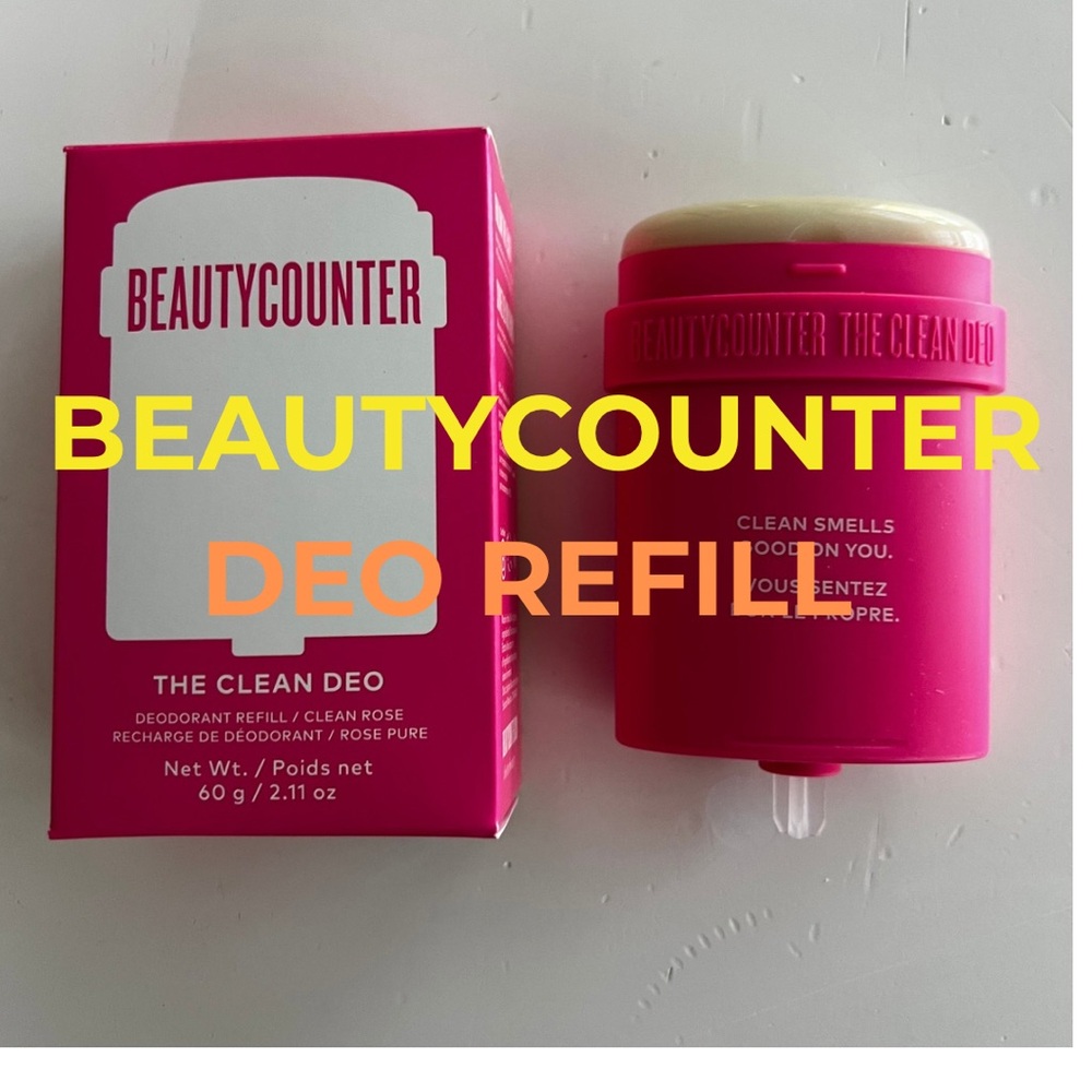 Beautycounter NEW CLEAN DEO REFILL CLEAN ROSE